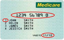 medicare number