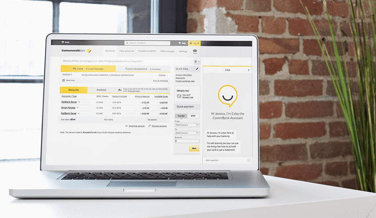 Introducing Ceba our NetBank Chatbot