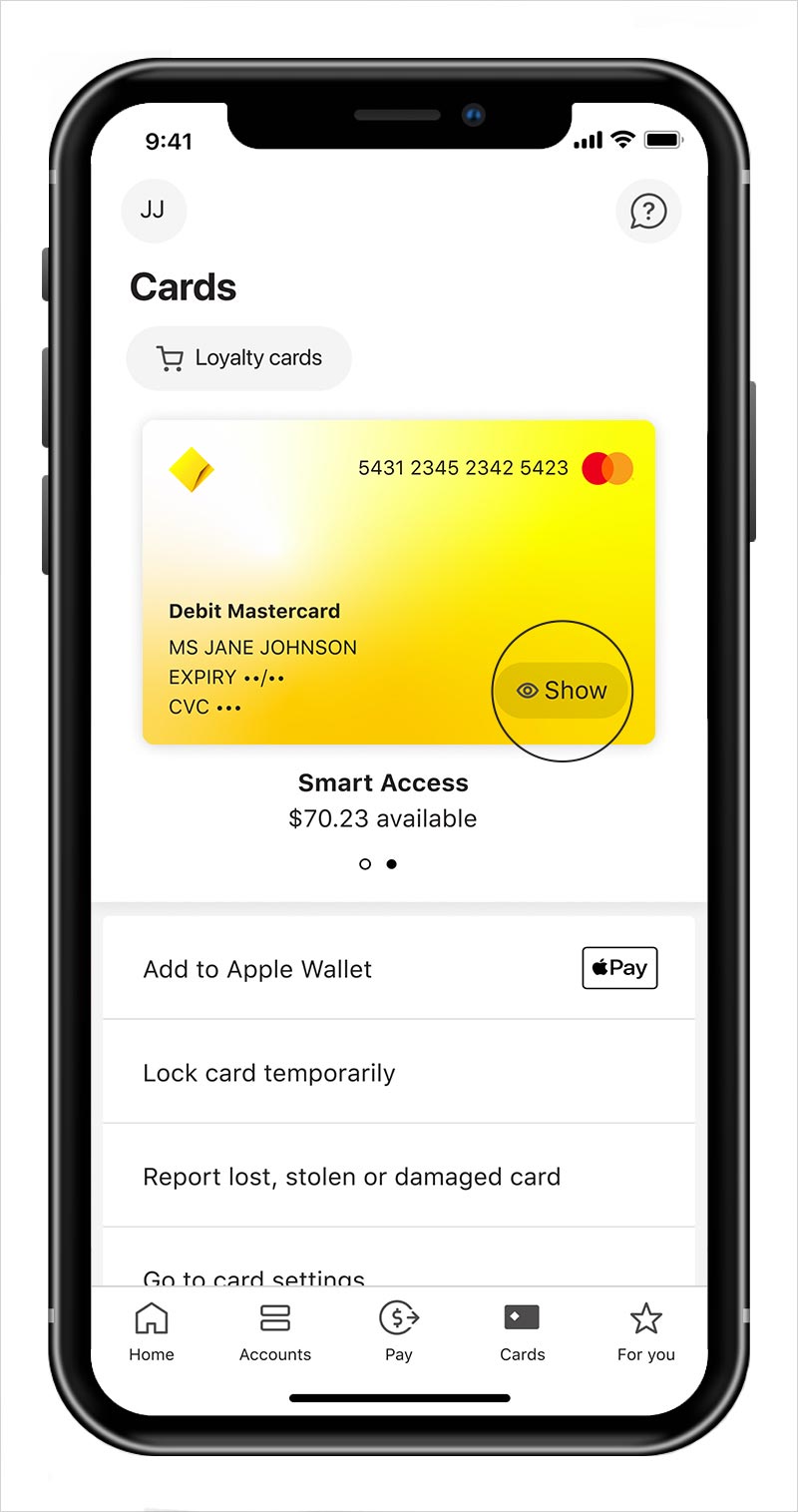 Digital Card CommBank